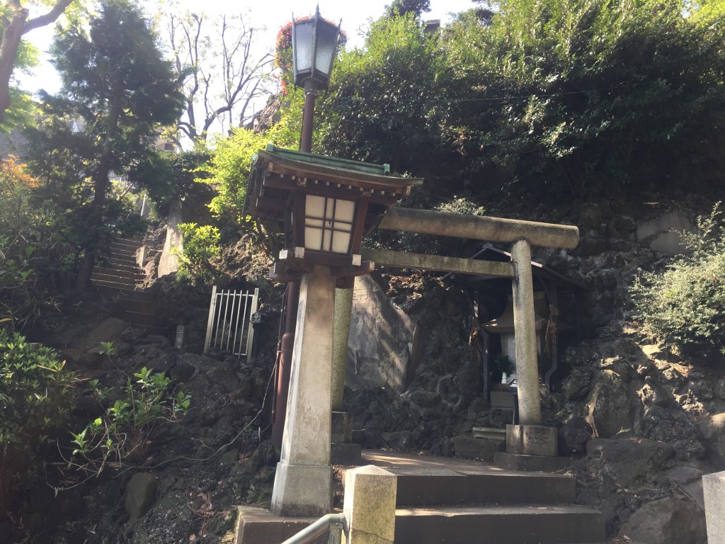 品川神社・富士塚　鳥居