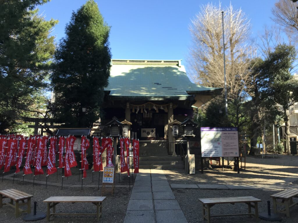 DT02_上目黒氷川神社社殿
